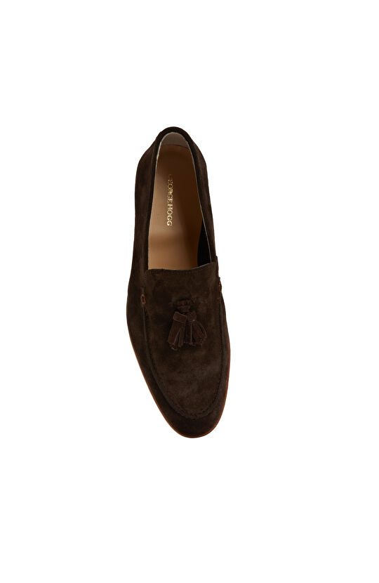 Açık Kahverengi Erkek Süet Loafer