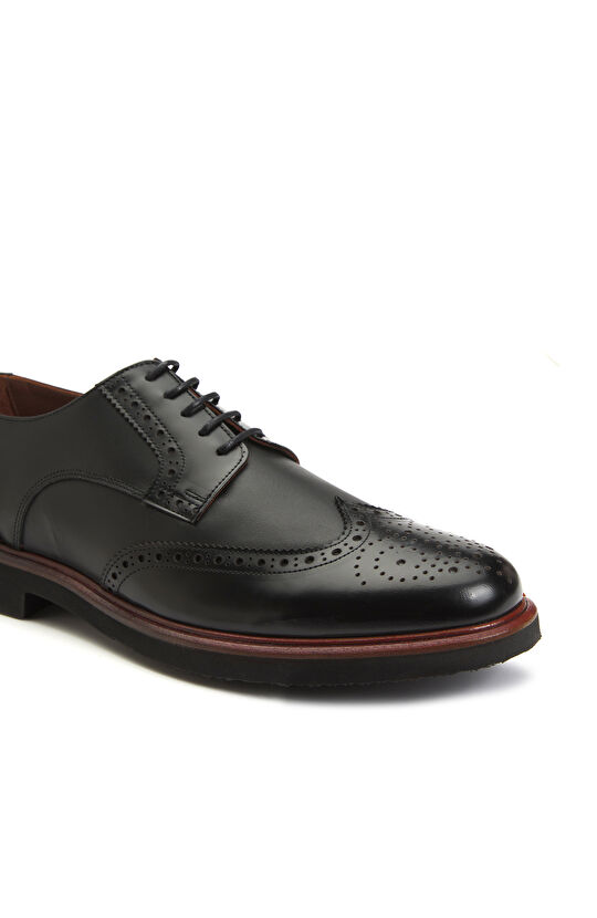 Siyah Erkek Deri Ayakkabı