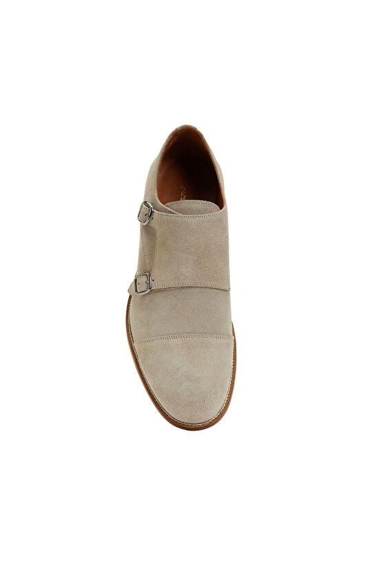 Gri Erkek Süet Loafer