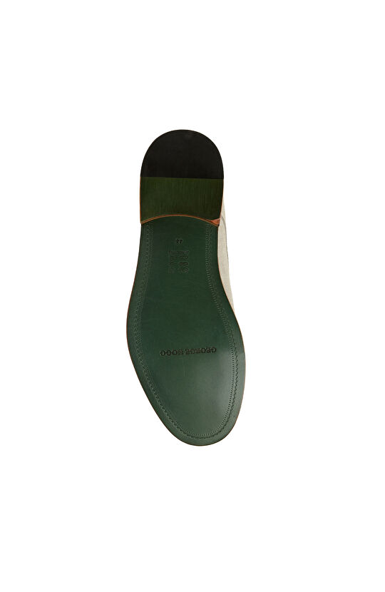 Gri Erkek Süet Loafer