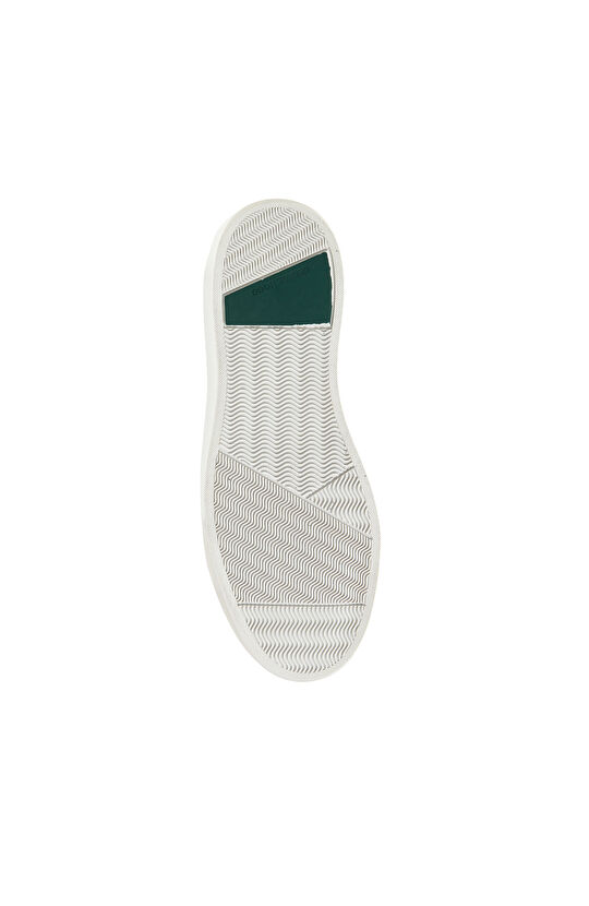 Bordo Kadın Deri Sneaker
