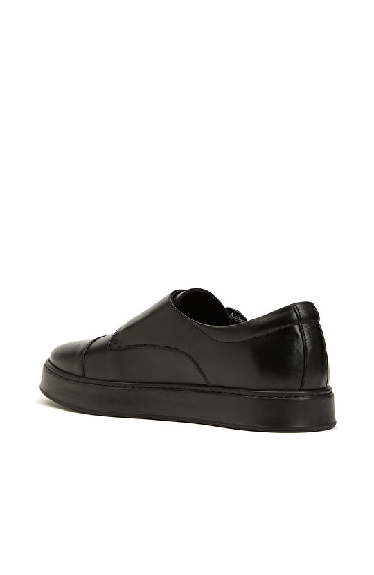 Siyah Erkek Deri Loafer