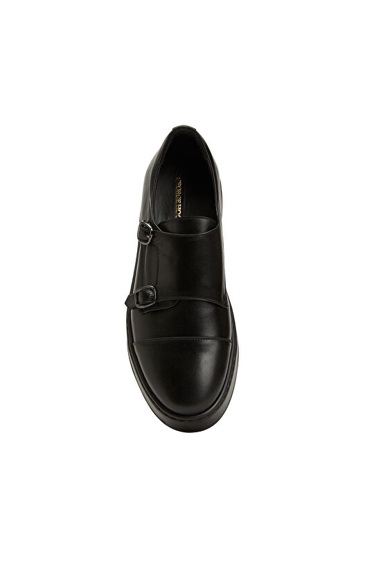 Siyah Erkek Deri Loafer