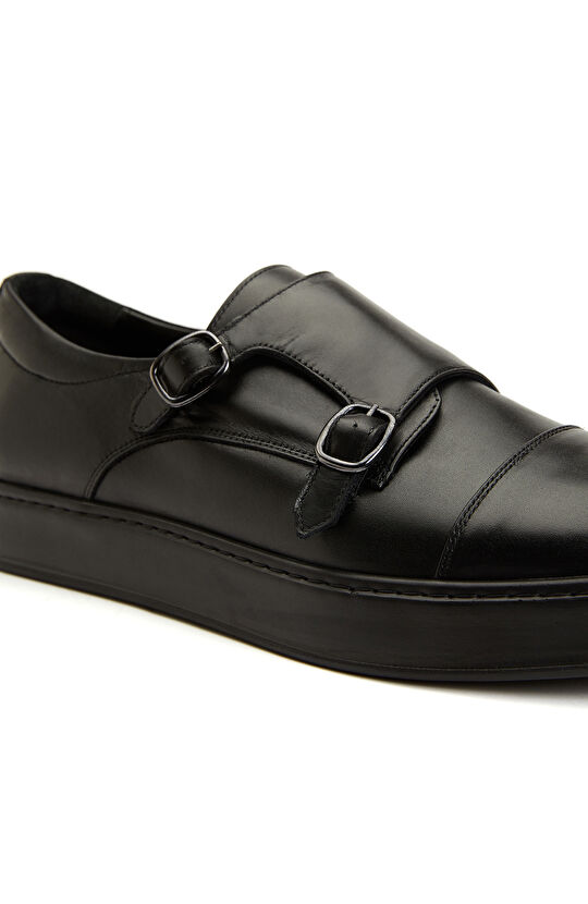 Siyah Erkek Deri Loafer