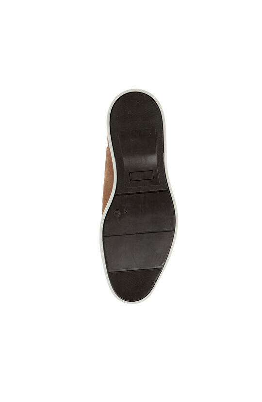 Açık Kahverengi Erkek Süet Deri Ayakkabı