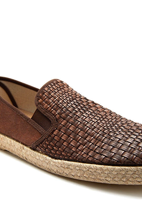 Kahverengi Erkek Espadril