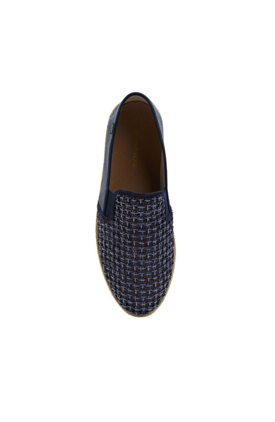 Lacivert Erkek Kanvas Espadril