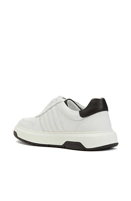 Beyaz Erkek Deri Ayakkabı