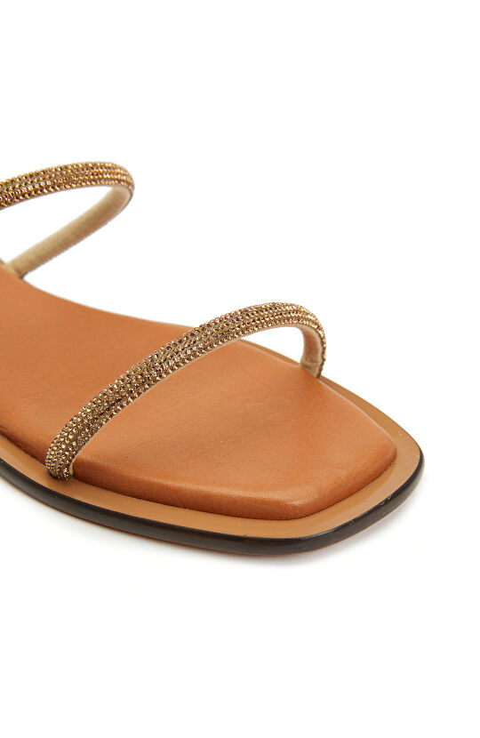 Silver Kadın Deri Terlik