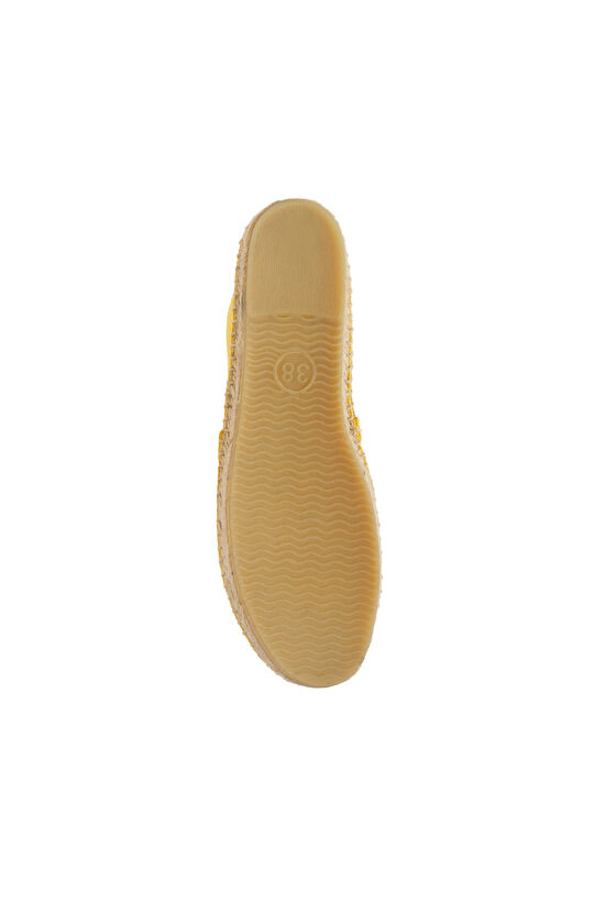 Sarı Kadın Espadril