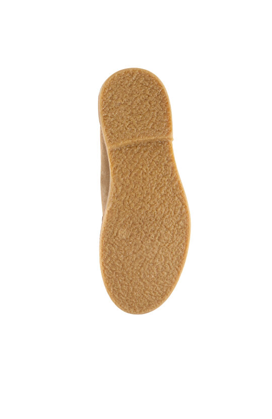 Bej Kadın Süet Ayakkabı