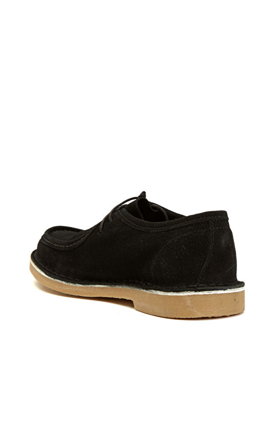 Siyah Kadın Süet Ayakkabı