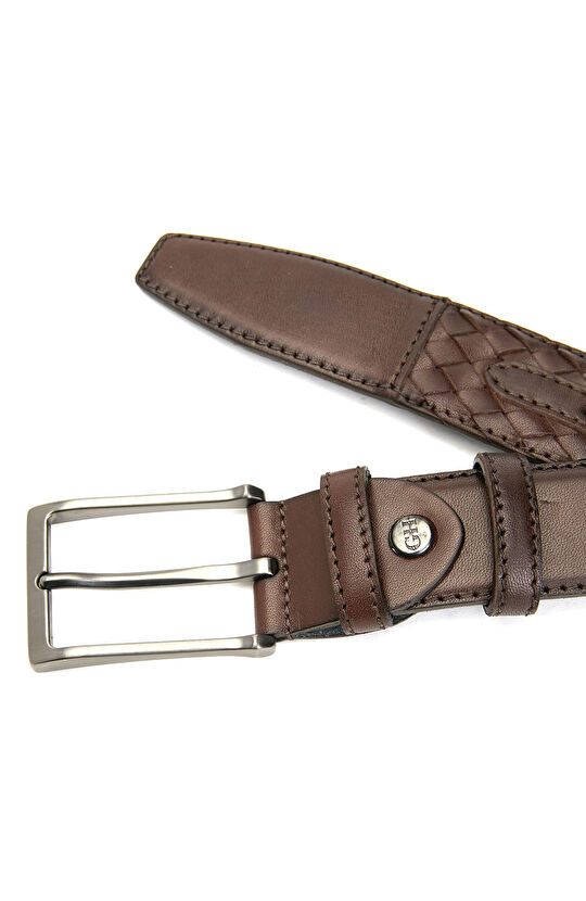 Kahverengi Erkek Deri Kemer