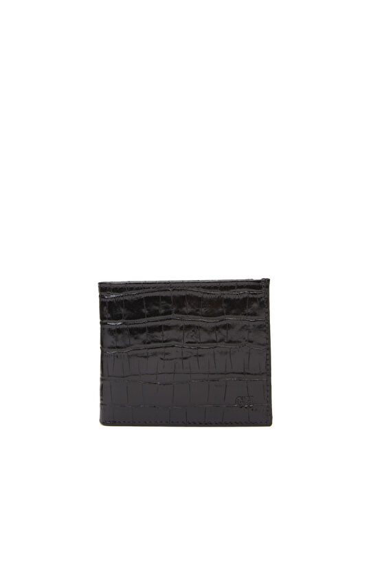 Siyah Kroko Erkek Deri Cüzdan