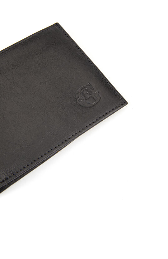 Siyah Erkek Deri Cüzdan