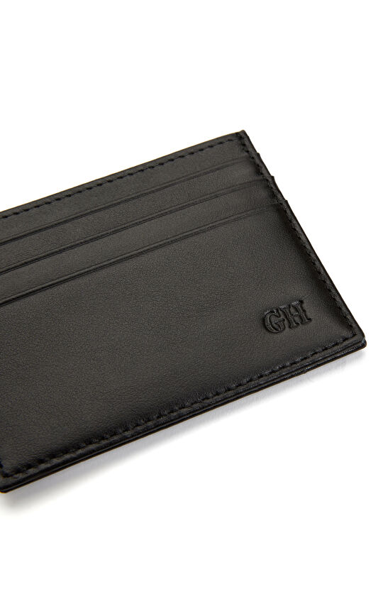 Siyah Erkek Deri Kartlık