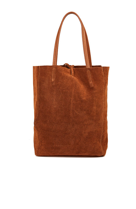 Taba Kadın Süet Omuz Çantası