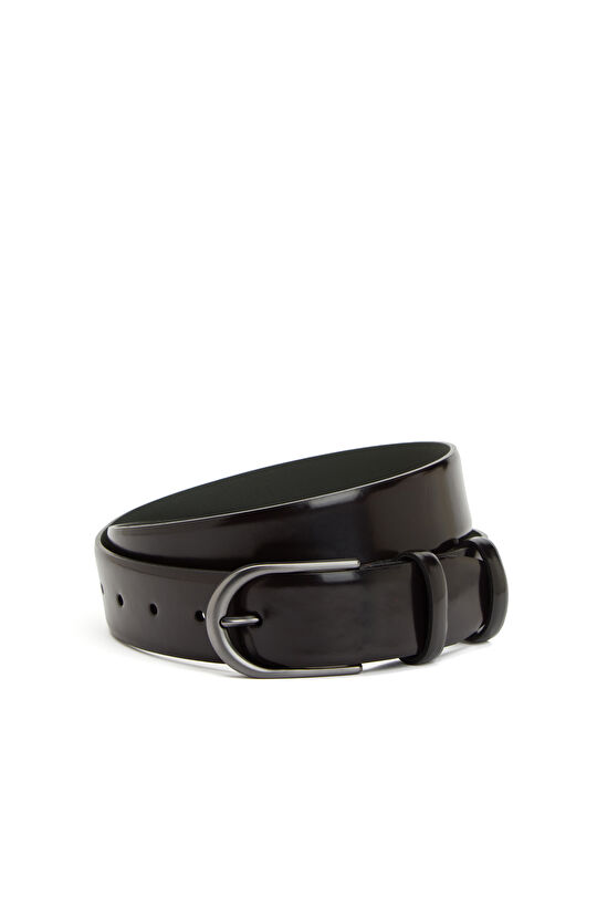 Bordo Erkek Deri Kemer