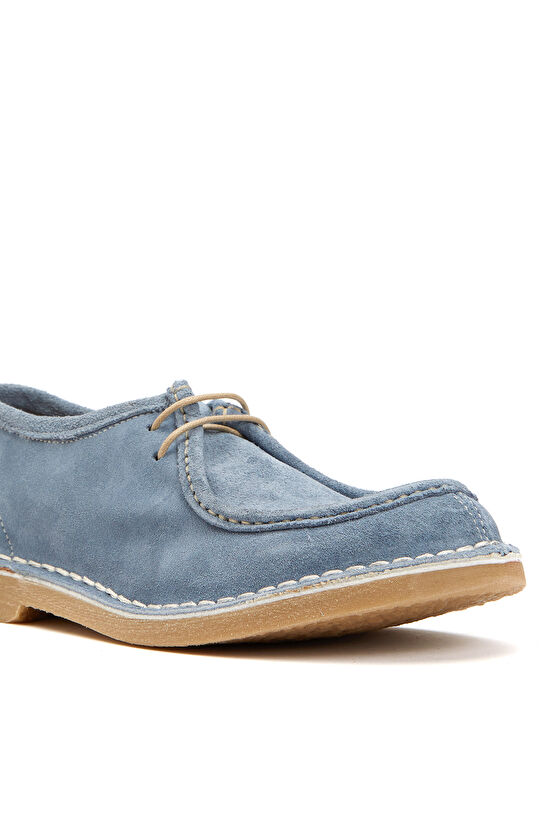 Mavi Kadın Süet Ayakkabı