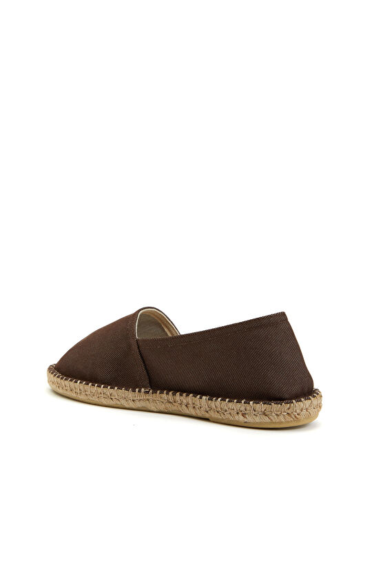 Kahverengi Erkek Espadril