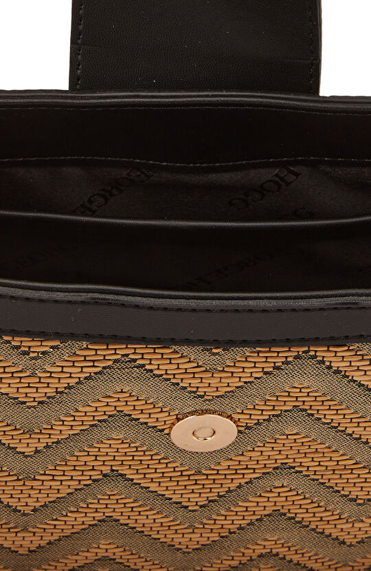 Siyah Desenli Kadın Çanta