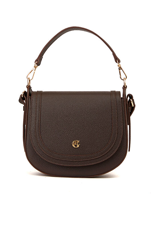 Kahverengi Kadın Postacı Çanta