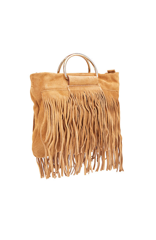 Taba Kadın Süet El Çantası