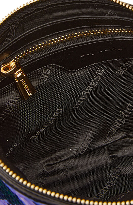 Mor Pullu Kadın Çanta