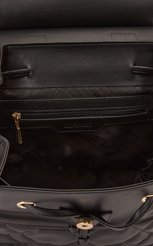 Siyah Kadın Sırt Çantası