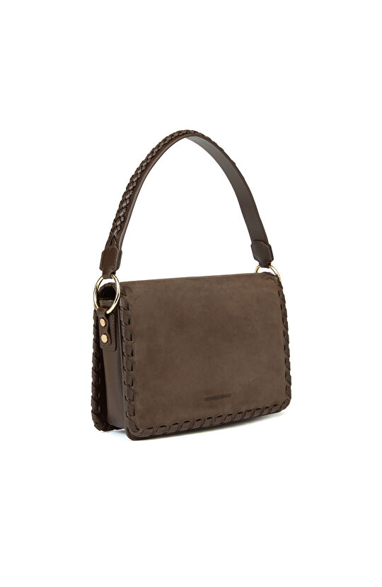 Kahverengi Kadın Deri Çanta