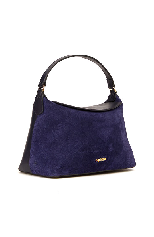 Lacivert Kadın Deri Çanta