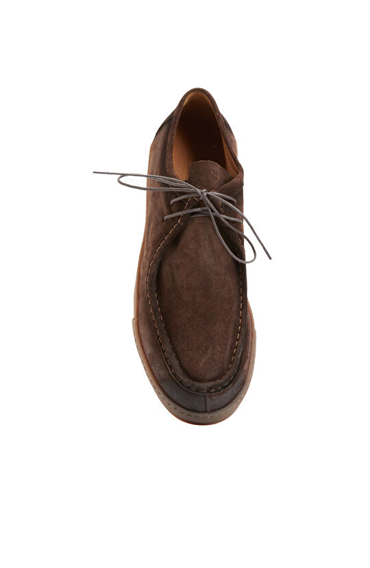 Kahverengi Erkek Deri Ayakkabı