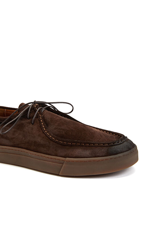 Kahverengi Erkek Deri Ayakkabı