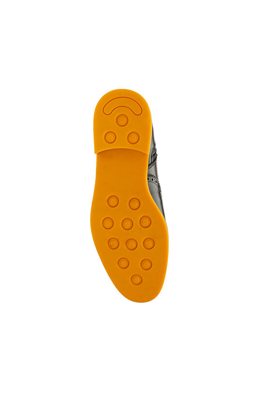 Siyah Erkek Deri Bot