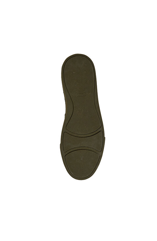 Haki Erkek Deri Loafer