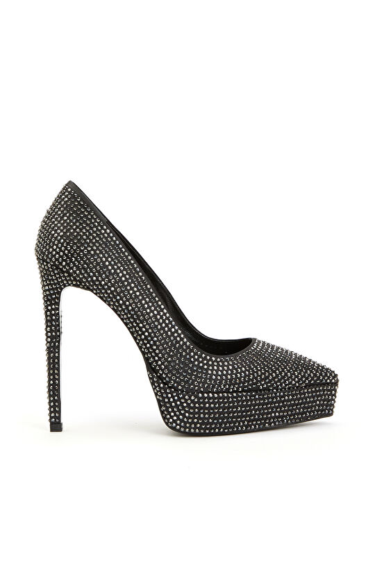 Siyah Kadın Stiletto