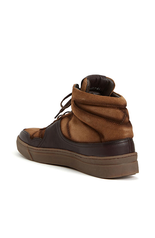 Ceviz Erkek Deri Bot