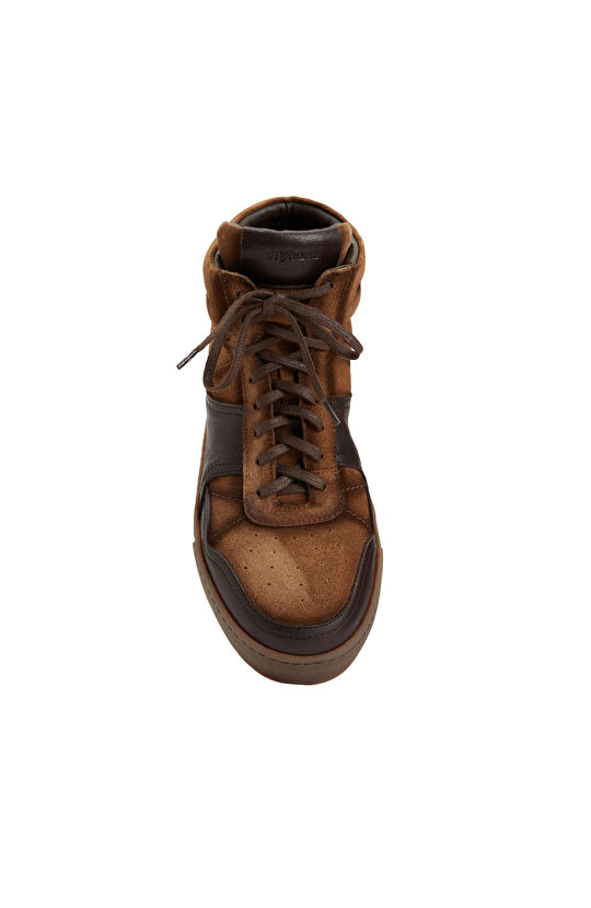 Ceviz Erkek Deri Bot