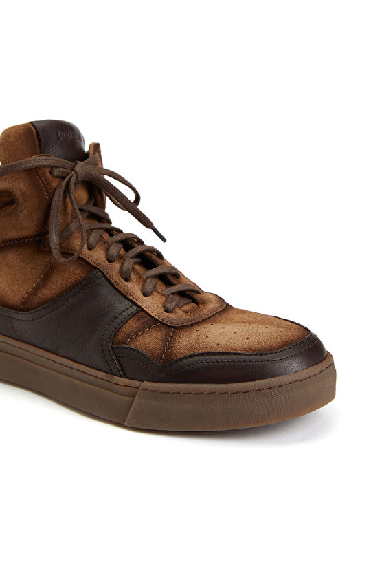 Ceviz Erkek Deri Bot