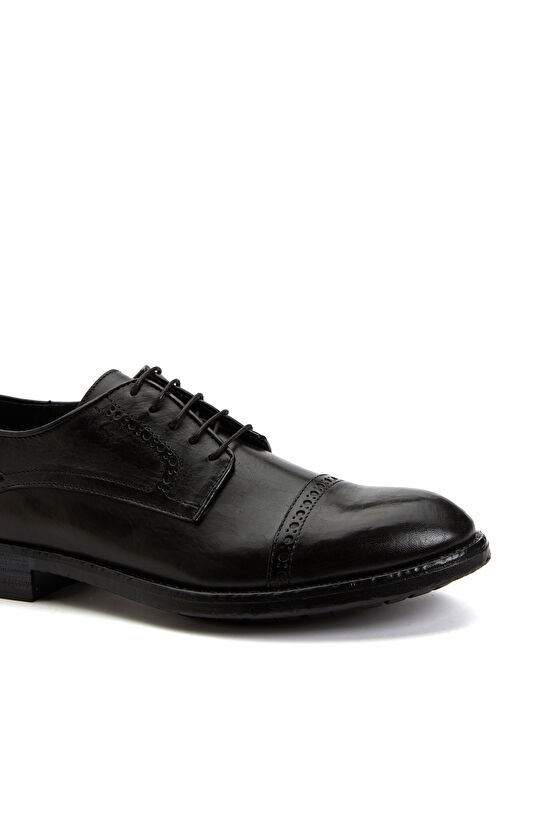 Siyah Erkek Deri Ayakkabı