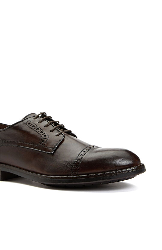 Kahverengi Erkek Deri Ayakkabı