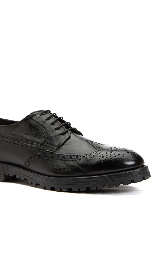 Siyah Erkek Deri Ayakkabı