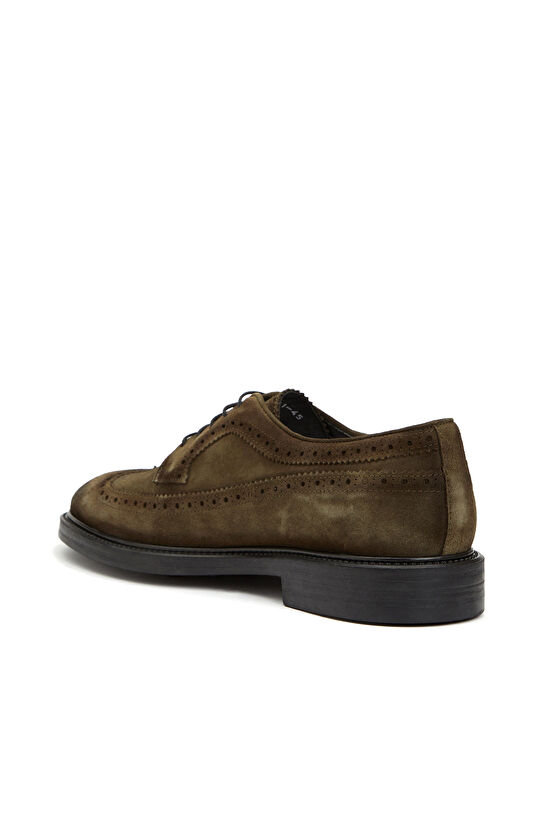 Haki Erkek Deri Ayakkabı