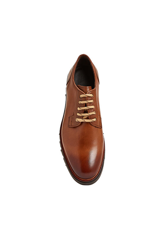 Tan Men's Leather Shoes