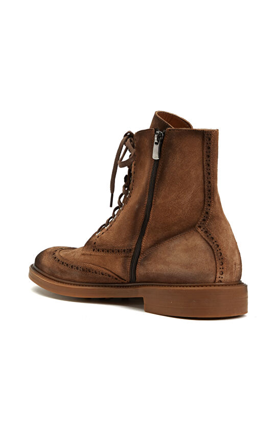 Ceviz Erkek Deri Bot