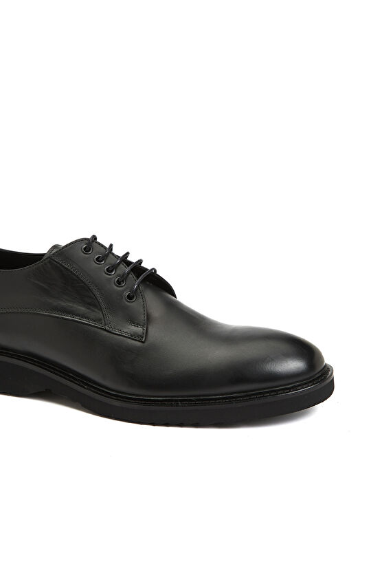 Siyah Erkek Deri Ayakkabı