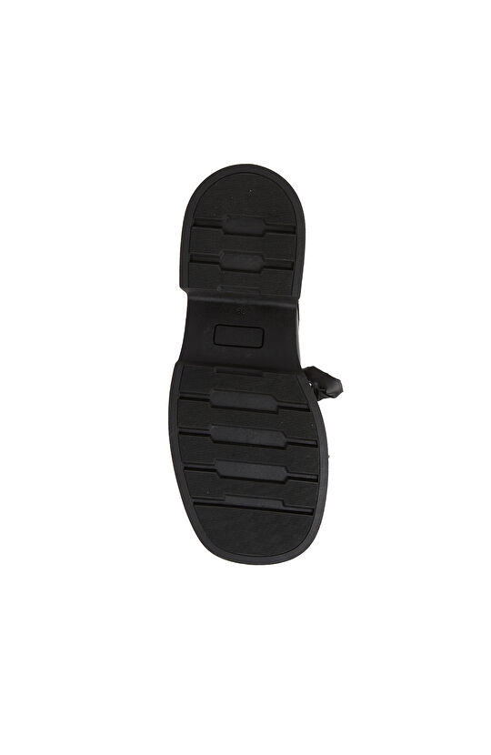 Siyah Kadın Deri Ayakkabı