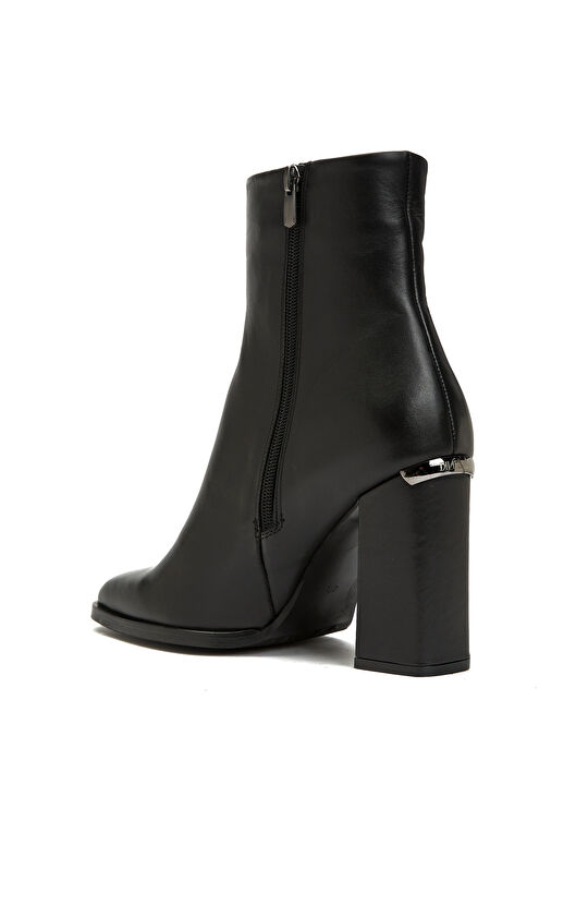 Siyah Kadın Deri Bot