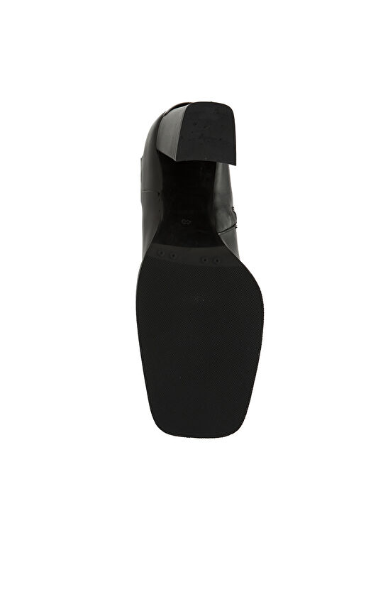 Siyah Kadın Deri Bot