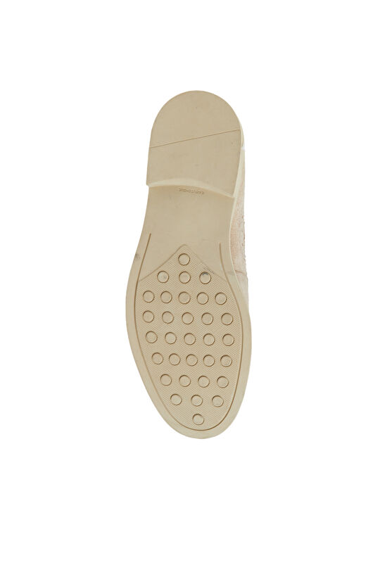 Bej Kadın Deri Ayakkabı